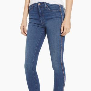 MOTHER Size 27 Looker High-rise Piped Skinny Jeans, What I Had Before I Had You